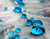 Gota de Agua Azul