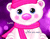Dễ thương màu hồng Gấu Teddy 01