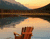 صندلی خالی و دریای