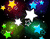 Flying Colorful Stars