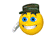 جندي مبتسم