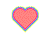 cuore colorato