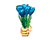 синята роза