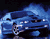 tumši zila automašīna