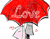 Amore sotto l&#39;ombrello