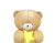 Dễ thương Teddy Bear 01