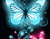 Niebieskie Różowe Motyle