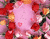 장미와 하트 핑크