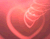 Rdeča Soft Heart Swirl
