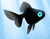 Black Floating Fish