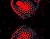 Corazón rojo y Mariposas