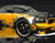 Τροποποιημένο κίτρινο σπορ αυτοκίνητο