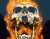 Korkunç Burning Skull