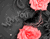 Błyszczący różowy róż