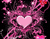 Aranyos rózsaszín szív 01