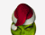 모자 녹색 괴물