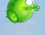 Fat zielona żaba