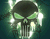 Divertente Verde Skull