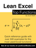 waptrick.one Lean Excel Top Functions Quick Reference Guide with 500 Examples