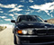 BMW E38 And Clouds