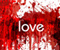 Miłość Red Blood Tablica