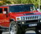Red keqe Hummer H2