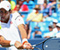Djokovic Karate kopnięcia piłki tenisowe