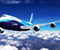 بوئینگ 747 هواپیما در هوا