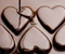 Kalpler Çikolata Aşk Gıda Tatlı