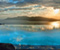 Sunset Santorini grieķu