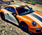 Porsche 911 Gt3 Orange Sport Car