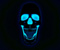 Blue Skull 3D
