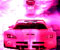 pink red racer car