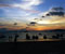 thailand sunset at railay beach
