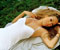 Mariah Carey lays down on the grass