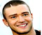 Justin Timberlake smiles