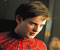 Peter Parker in Spiderman suit