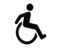 Ratiņkrēslu Simbols