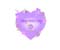 Purple Jantung Dengan Hari Ibu Bahagia