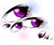 пурпурні очі