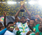 Joseph Yobo And Super Eagles Celebrate Afcon 2013 Victory
