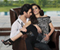 Lollywood Iman Ali With An Other Model On Sofa