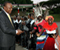 Traditional Dancers Entertain President Kenyatta