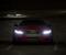 Red Audi In Dark