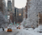 Trong mùa đông thành phố New York