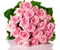 Gomila ružičaste ruže