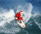 Valët Surfing Santa