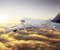 Airbus A380 letu Clouds