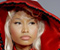 Nicki Minaj v červenom