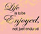 Life Quotes Life To Be Enjoyed